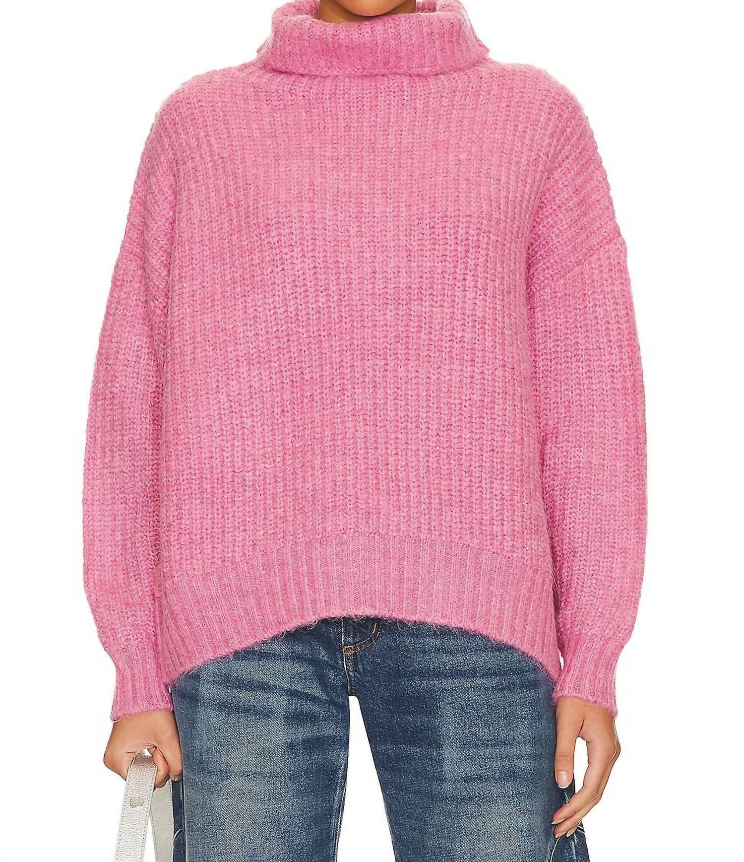 Свитер с высоким воротом Ashley в цвете аврора-розовый PISTOLA
Свитер с высоким воротом Ashley в цвете аврора-розовый PISTOLA
