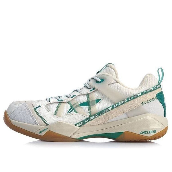 Кроссовки invincible ace 'white grey green' Li-Ning, белый 
Кроссовки invincible ace 'white grey green' Li-Ning, белый