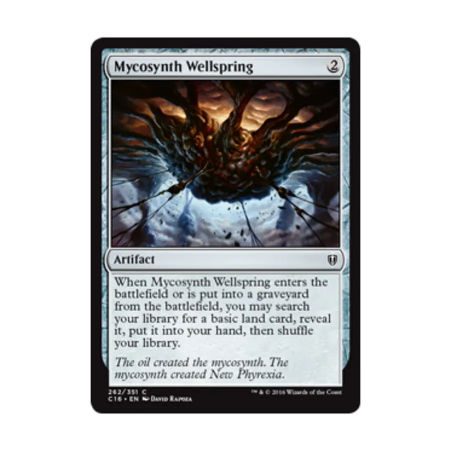 CCG Источник Микосинта (С), MTG - Commander 2016
CCG Источник Микосинта (С), MTG - Commander 2016