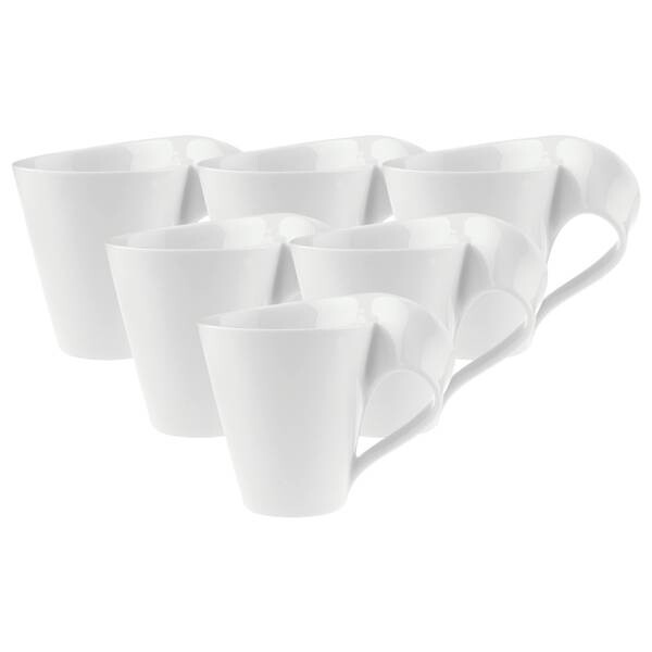 Кофейные кружки newwave caffè, набор из 6 шт. Villeroy & Boch, белый
Кофейные кружки newwave caffè, набор из 6 шт. Villeroy & Boch, белый