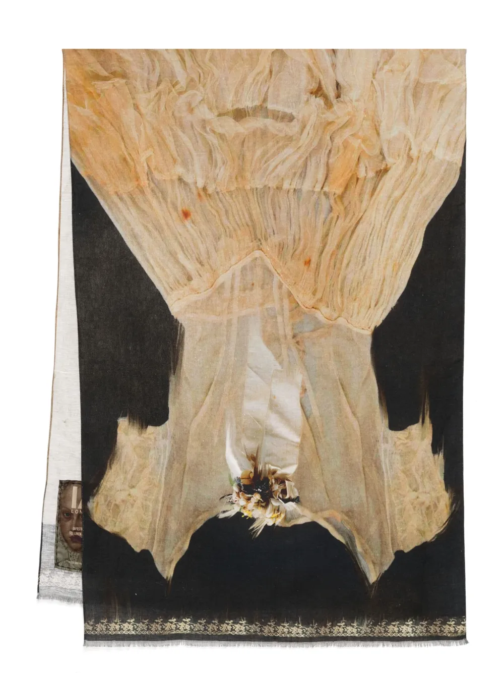 Шарф с графичным принтом IA LONDON, коричневый
Шарф с графичным принтом IA LONDON, коричневый