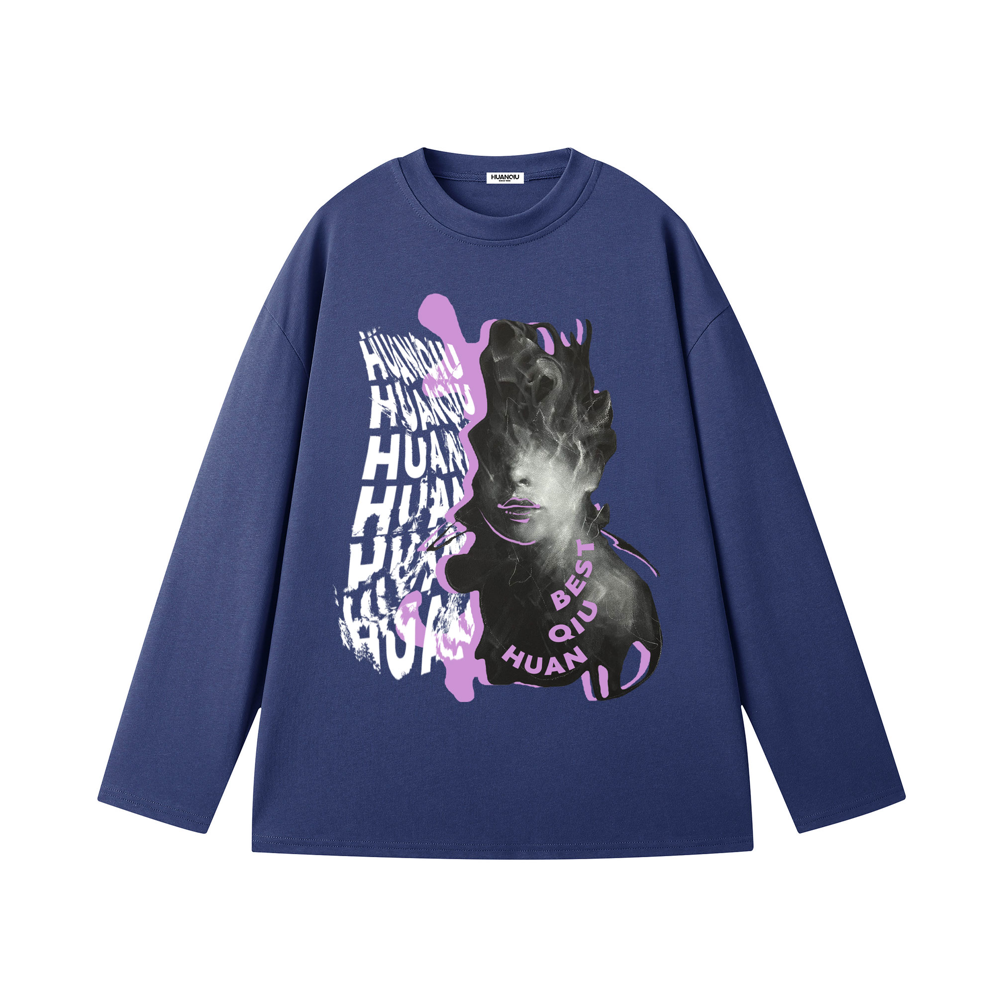 Футболка Unisex Crew Neck Moderate Heavyweight HUANQIU, темно-синий
Футболка Unisex Crew Neck Moderate Heavyweight HUANQIU, темно-синий