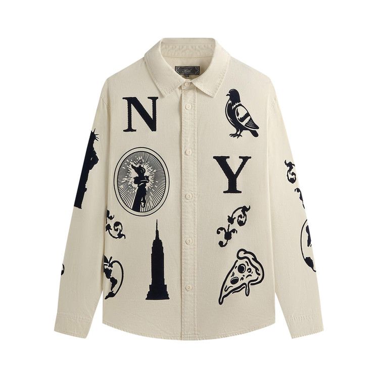 Рубашка Kith Artisanal Ny Graphic Apollo Shirt, Sandrift
Рубашка Kith Artisanal Ny Graphic Apollo Shirt, Sandrift