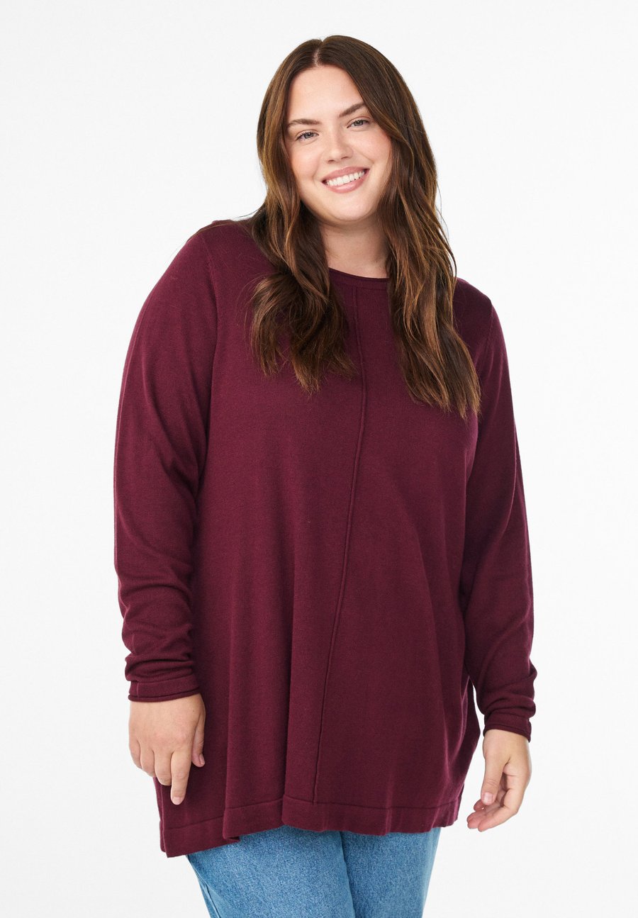 Джемпер Zizzi Jumper, Fig/Bordeaux
Джемпер Zizzi Jumper, Fig/Bordeaux
