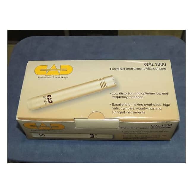 Микрофон CAD GXL1200 Small Diaphragm Cardioid Condenser Microphone
Микрофон CAD GXL1200 Small Diaphragm Cardioid Condenser Microphone