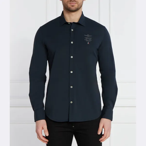 Рубашка стандартного кроя Aeronautica Militare, синий
Рубашка стандартного кроя Aeronautica Militare, синий