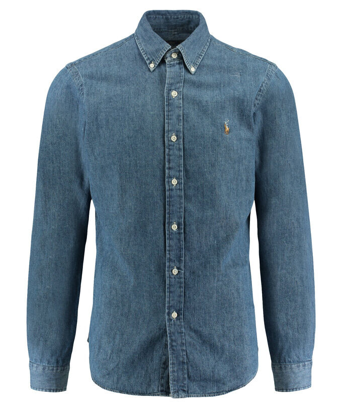 Рубашка "slim fit" с длинным рукавом Polo Ralph Lauren, синий
Рубашка "slim fit" с длинным рукавом Polo Ralph Lauren, синий