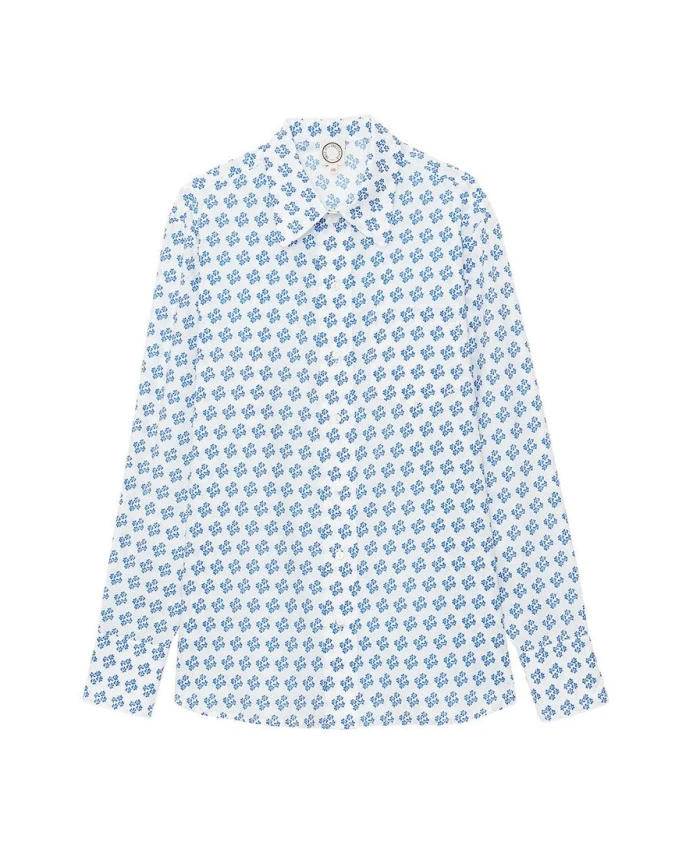 Летняя рубашка из батиста с принтом Ines De La Fressange Paris, синий
Летняя рубашка из батиста с принтом Ines De La Fressange Paris, синий