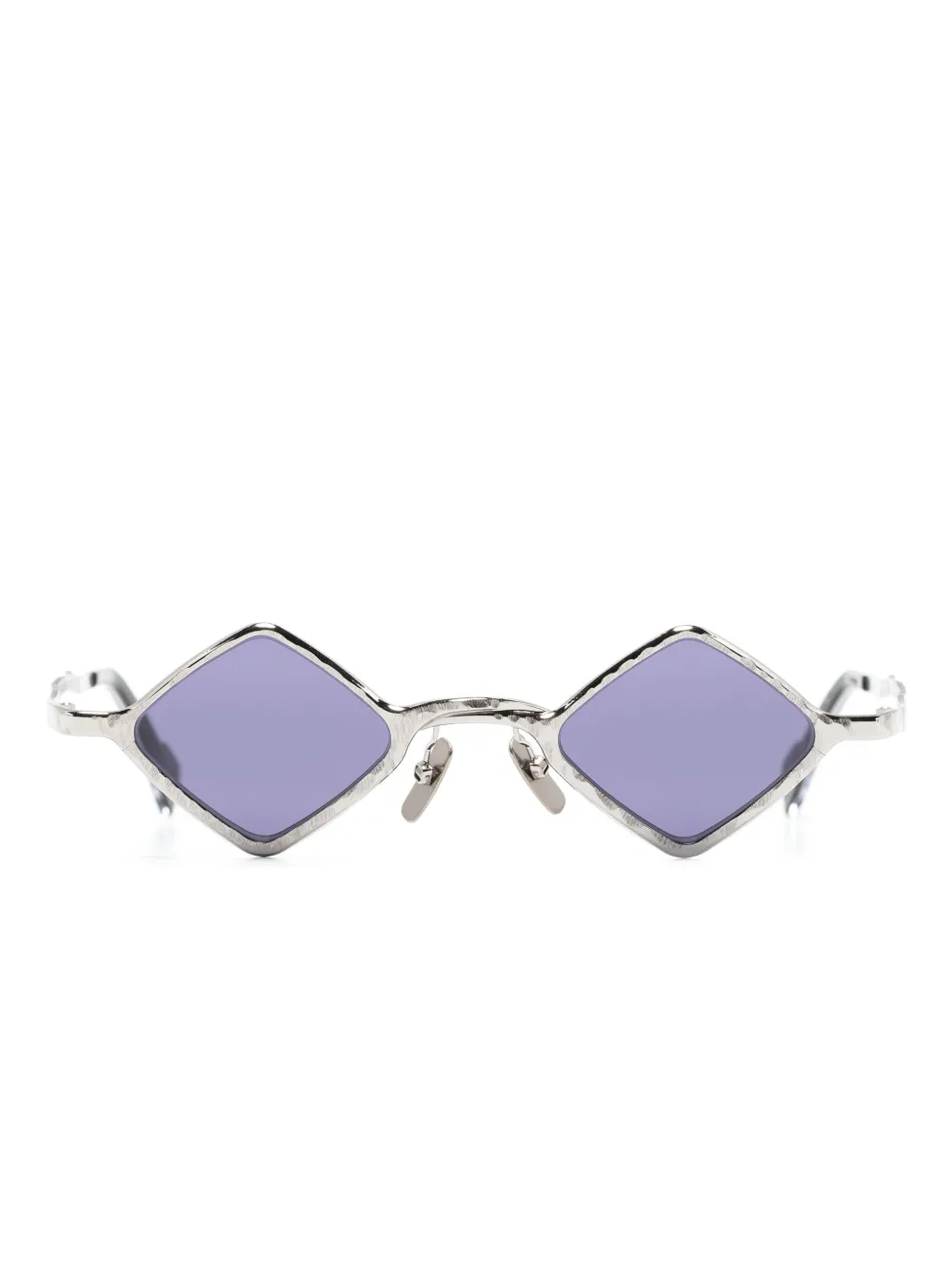 Солнцезащитные очки в геометричной оправе Kuboraum, серебристый
Солнцезащитные очки в геометричной оправе Kuboraum, серебристый