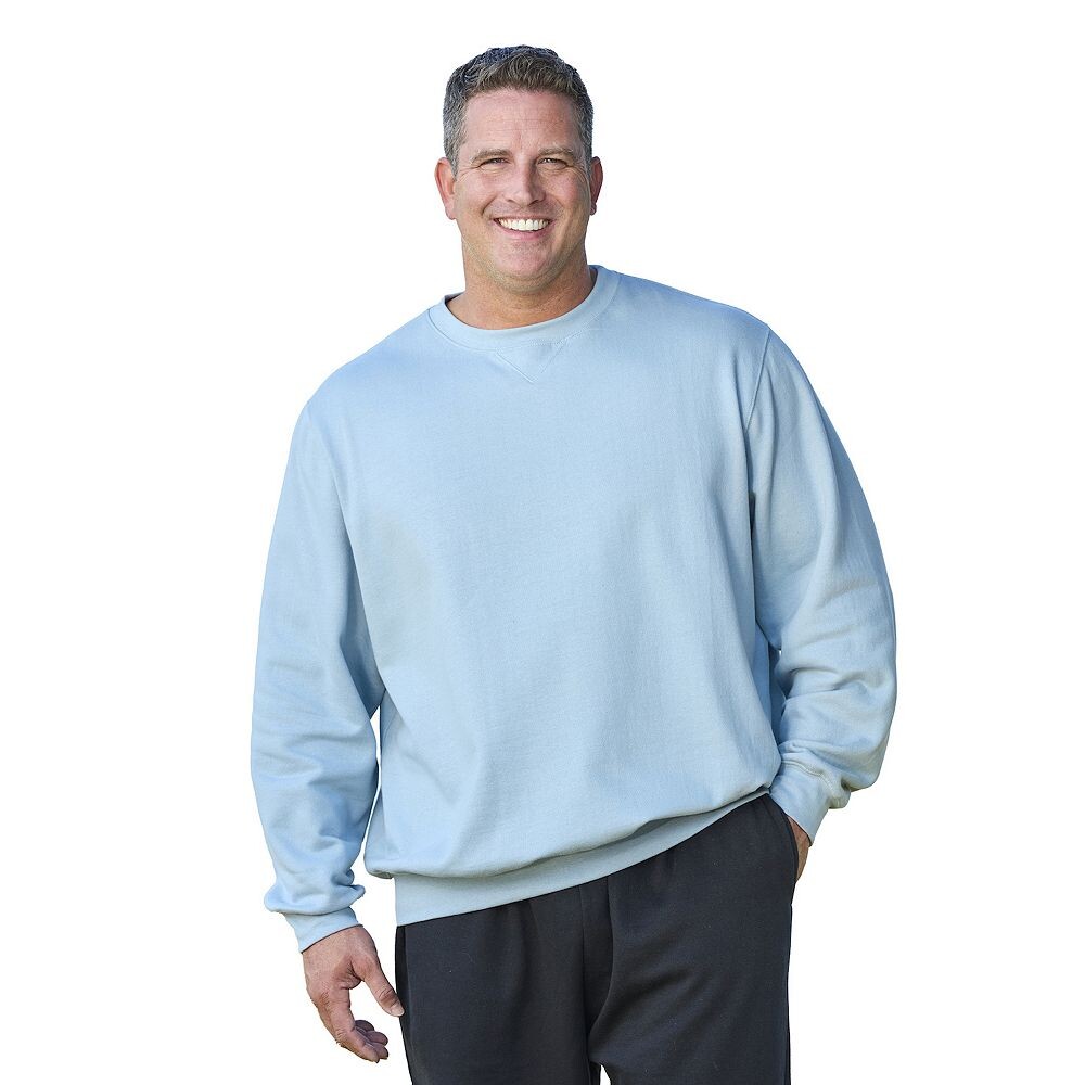 Мужской большой и высокий флисовый свитшот с круглым вырезом Kingsize KingSize, цвет Dusty Blue
Мужской большой и высокий флисовый свитшот с круглым вырезом Kingsize KingSize, цвет Dusty Blue