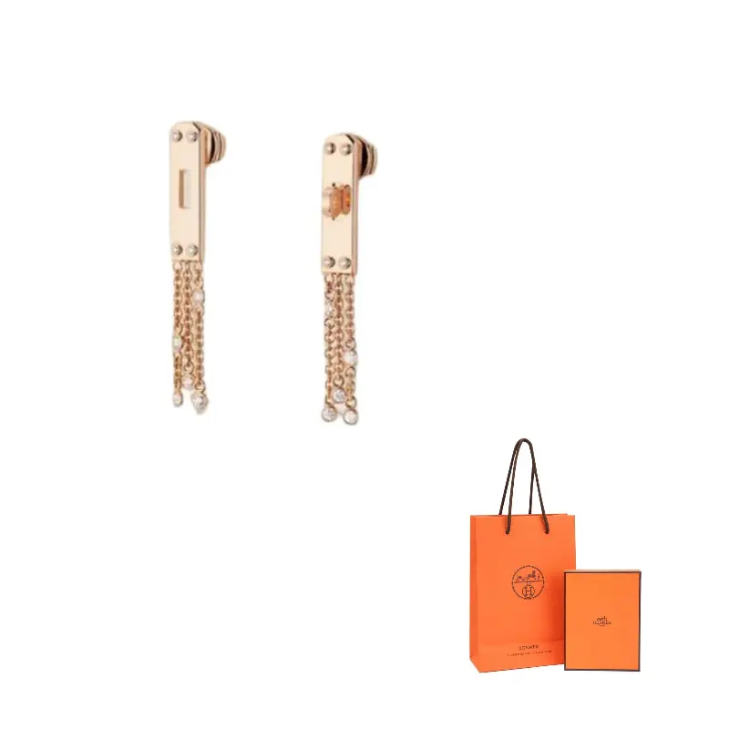 HERMES Серьги Kelly Gavroche с бриллиантами из розового золота 18 карат
HERMES Серьги Kelly Gavroche с бриллиантами из розового золота 18 карат