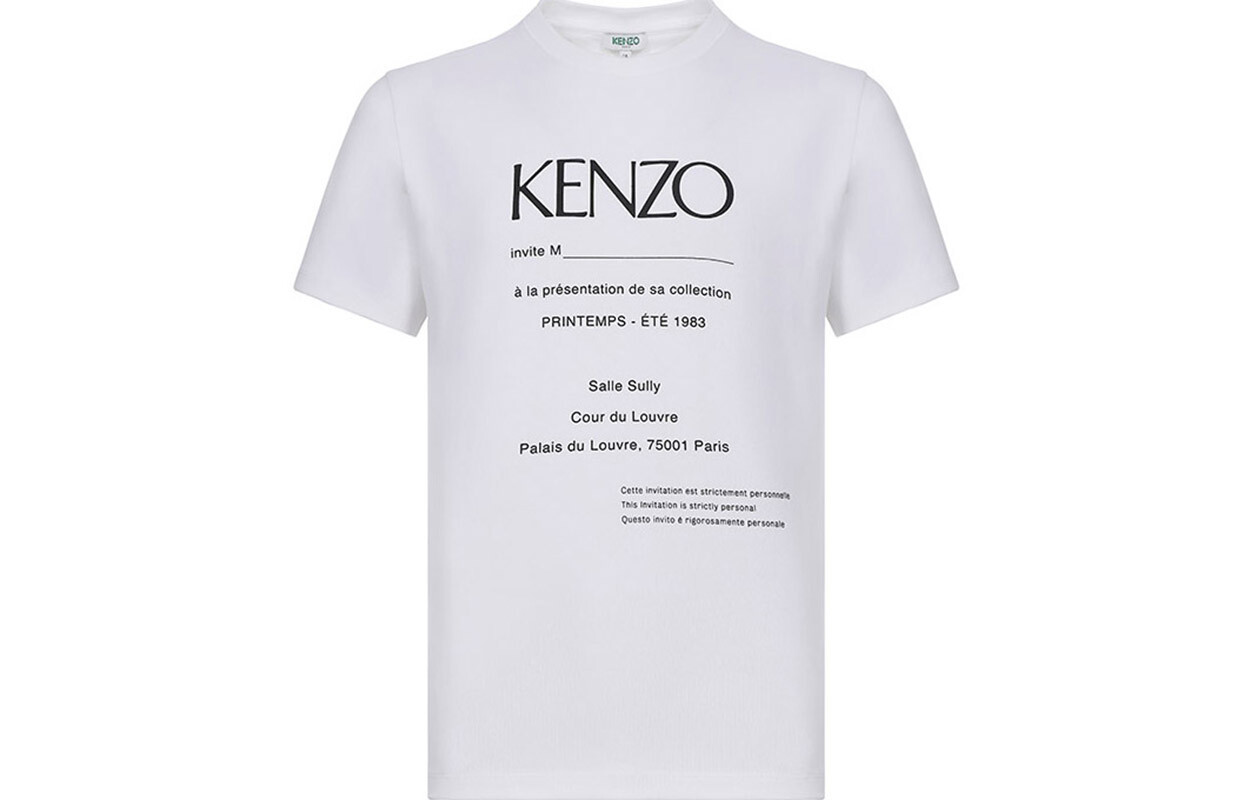 Футболка мужская белая Kenzo, белый
Футболка мужская белая Kenzo, белый