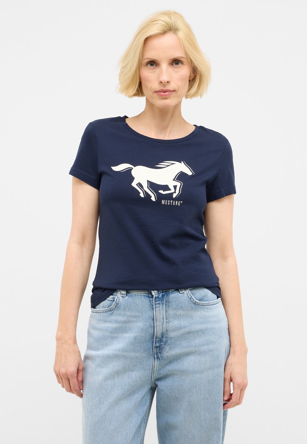 Футболка с принтом Mustang, темно-синий
Футболка с принтом Mustang, темно-синий