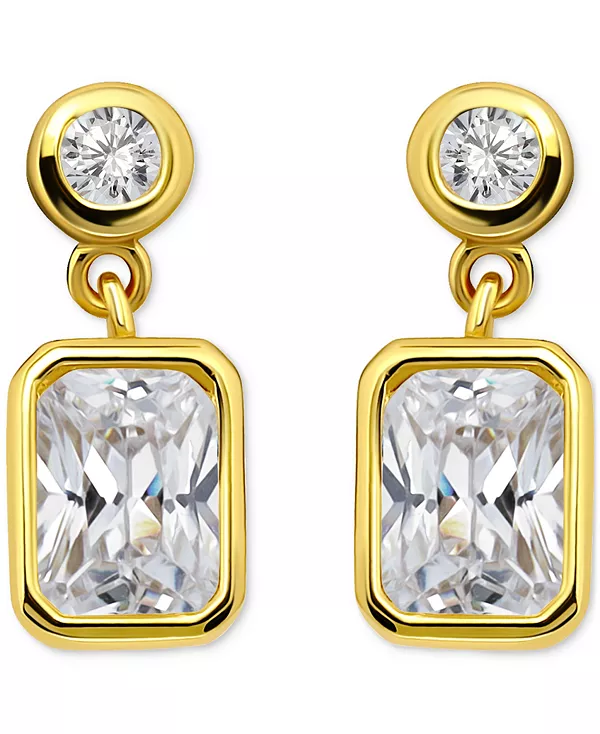 Серьги-Подвески с круглыми и восьмиугольными оправами из кубического циркония, эксклюзивно в Macy's Giani Bernini, yellow
Серьги-Подвески с круглыми и восьмиугольными оправами из кубического циркония, эксклюзивно в Macy's Giani Bernini, yellow