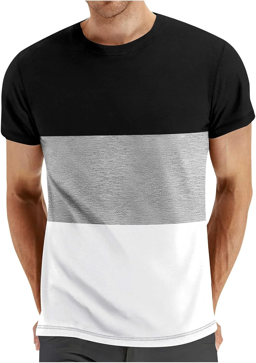 Футболка Color Block для мужчин с коротким рукавом Sdeycui
Футболка Color Block для мужчин с коротким рукавом Sdeycui