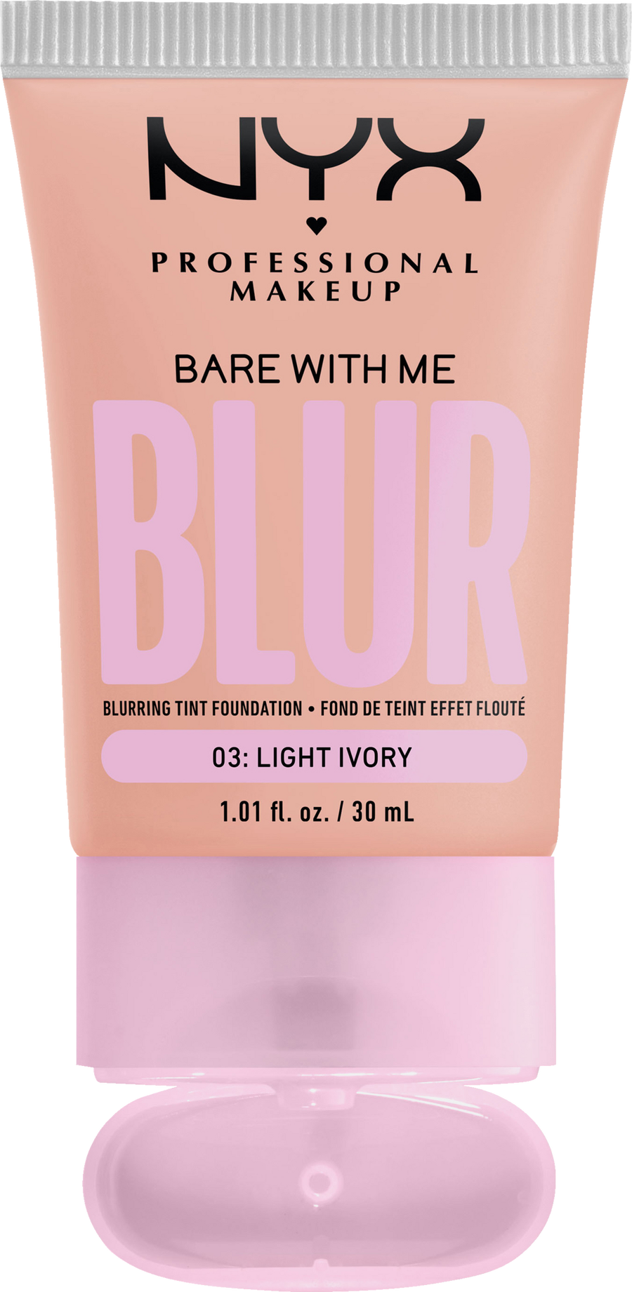 Тональный крем NYX Professional MakeUp Bare With Me Blur Tint Foundation 03 Ivory
Тональный крем NYX Professional MakeUp Bare With Me Blur Tint Foundation 03 Ivory