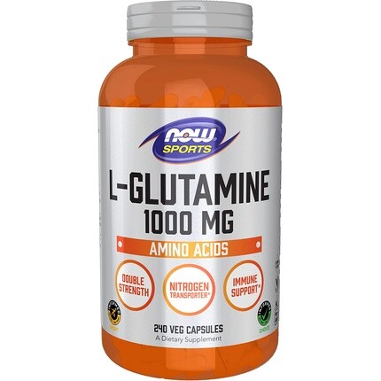 Now Foods Аминокислотная добавка L-глутамин 1000 мг 240 капсул
Now Foods Аминокислотная добавка L-глутамин 1000 мг 240 капсул