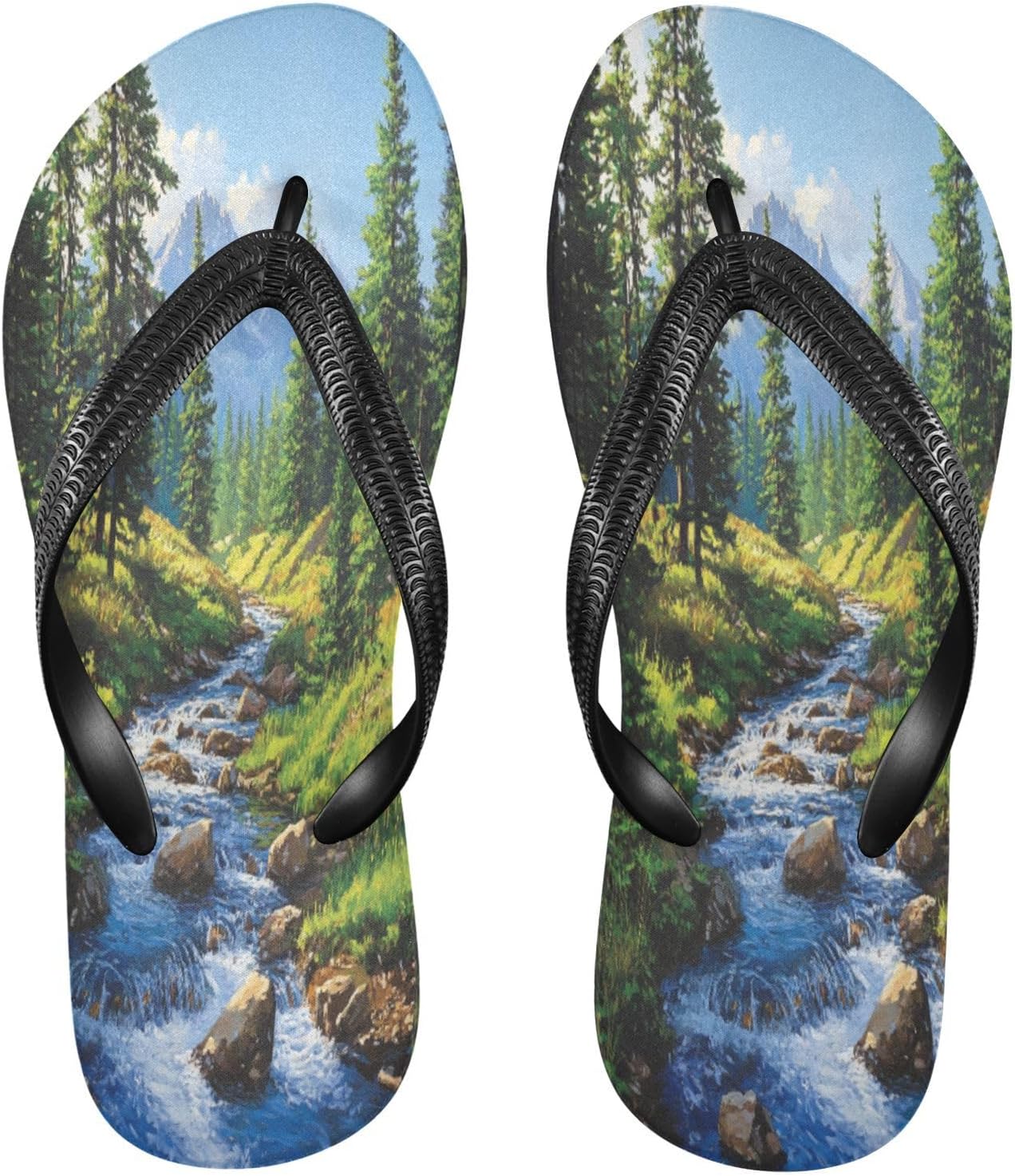 Горный ручей Зеленые шлепанцы Пляжный душ Вьетнамки Резиновые Нескользящие Летние тапочки Обувь для женщин и мужчин Sinestour
Горный ручей Зеленые шлепанцы Пляжный душ Вьетнамки Резиновые Нескользящие Летние тапочки Обувь для женщин и мужчин Sinestour