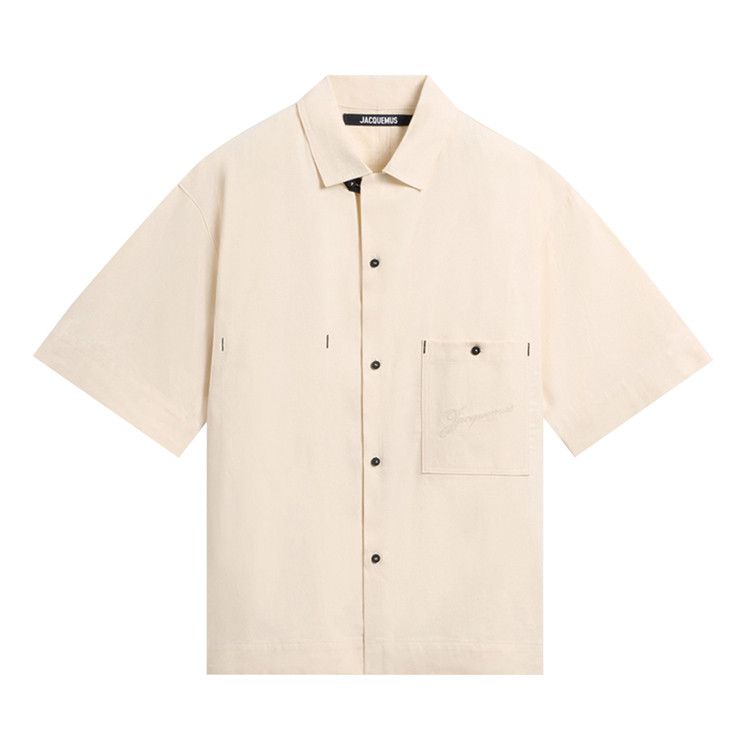 Топ Jacquemus La Chemise De-Nimes Aloe, Off White
Топ Jacquemus La Chemise De-Nimes Aloe, Off White