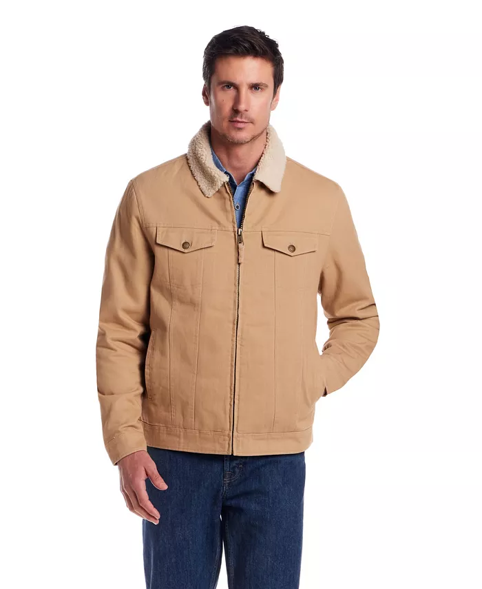 Мужская куртка-косуха с длинным рукавом на молнии и воротником из шерпы Weatherproof Vintage, загар/бежевый
Мужская куртка-косуха с длинным рукавом на молнии и воротником из шерпы Weatherproof Vintage, загар/бежевый