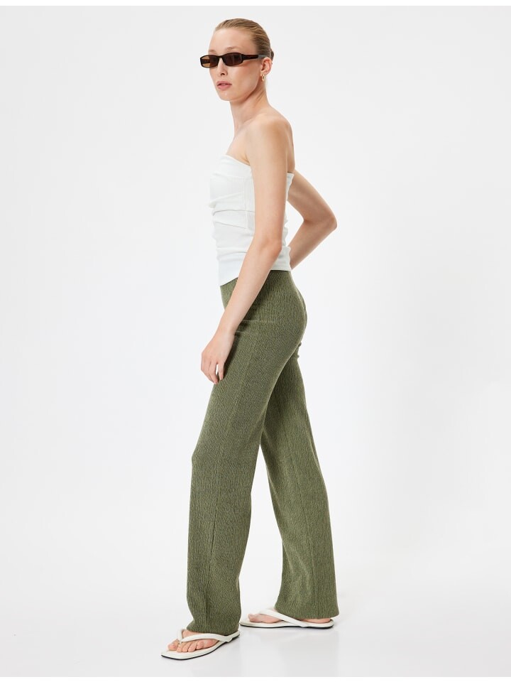 Тканевые брюки KOTON, хаки
Тканевые брюки KOTON, хаки