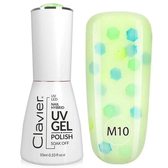 Гибридный лак для ногтей M10 «Ананас», 10 мл Clavier, Luxury Multi Flavors 
Гибридный лак для ногтей M10 «Ананас», 10 мл Clavier, Luxury Multi Flavors