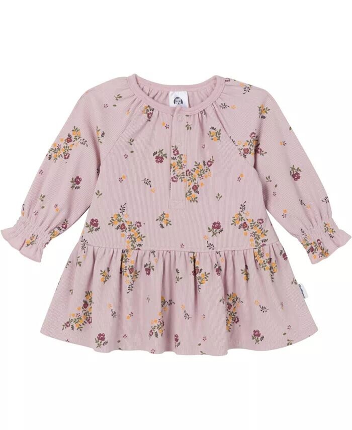 Платье с длинными рукавами для девочек с яблоками Gerber, мультиколор
Платье с длинными рукавами для девочек с яблоками Gerber, мультиколор