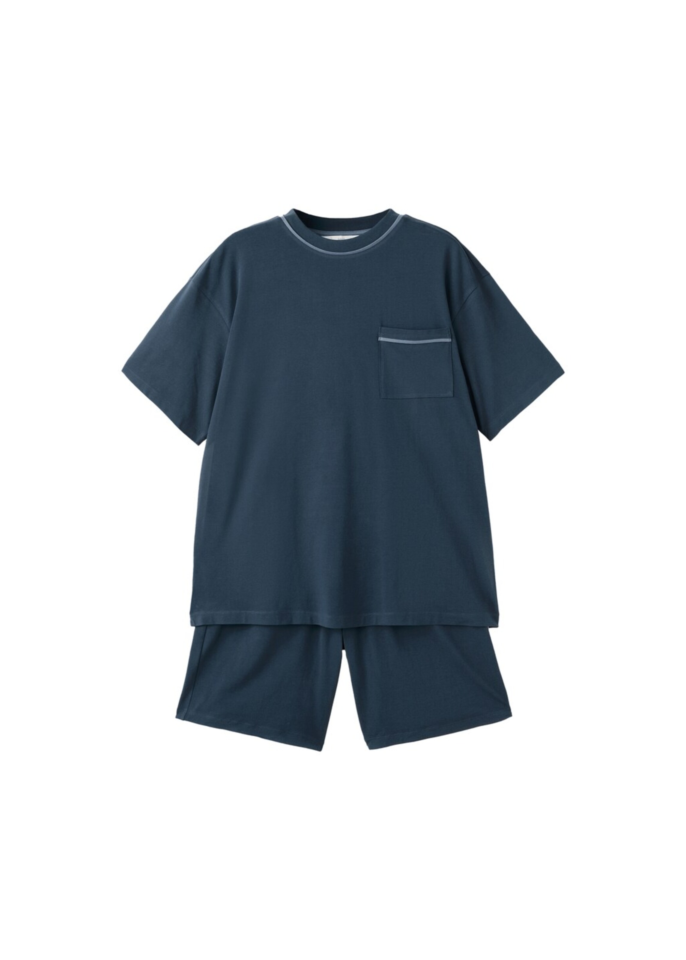 MANGO MAN Короткая пижама в цвете Navy
MANGO MAN Короткая пижама в цвете Navy