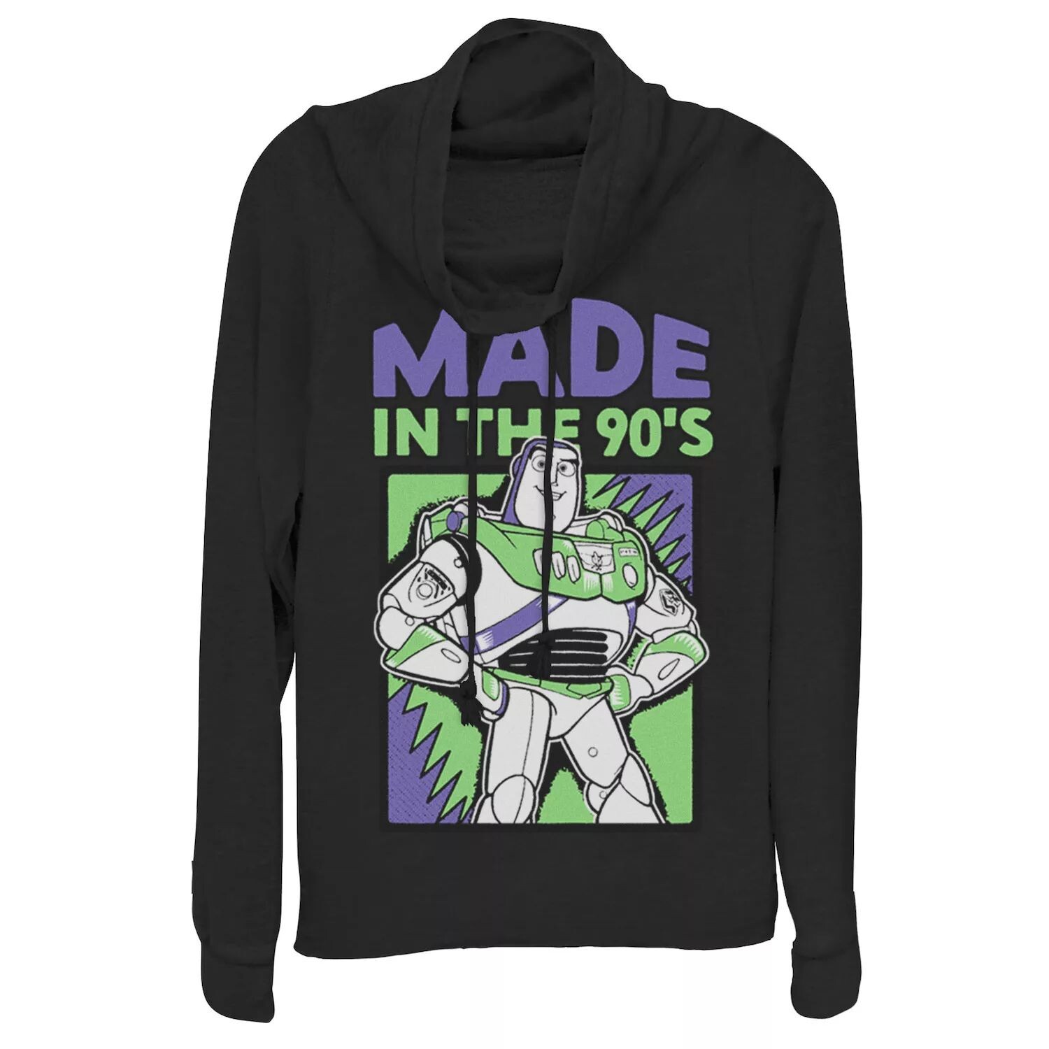 Толстовка с капюшоном и воротником-хомутом для детей Disney/Pixar's Toy Story 4 Базз Лайтер, созданная в 90-х годах Licensed Character, черный
Толстовка с капюшоном и воротником-хомутом для детей Disney/Pixar's Toy Story 4 Базз Лайтер, созданная в 90-х годах Licensed Character, черный