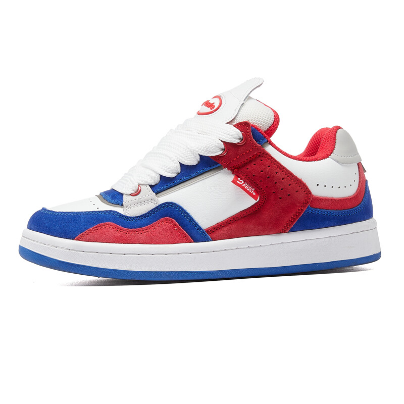 Кеды, скейтборд обувь унисекс низкий верх белый/синий/красный Bladmaste
Кеды, скейтборд обувь унисекс низкий верх белый/синий/красный Bladmaste