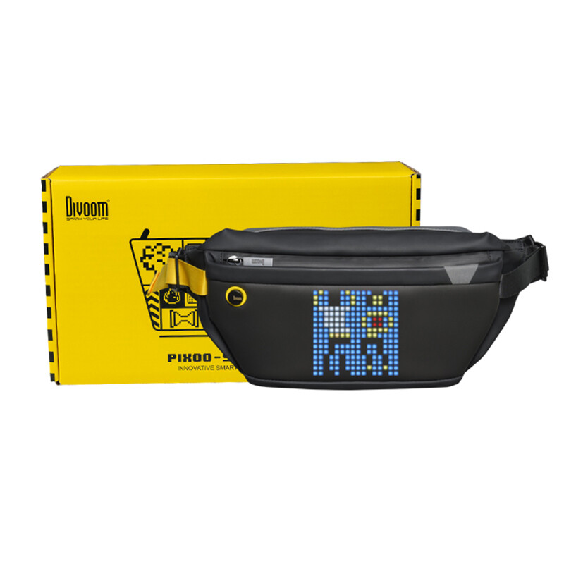 Поясная сумка унисекс Divoom, Черный
Поясная сумка унисекс Divoom, Черный