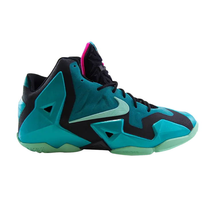 Кроссовки Nike LeBron 11 GS 'South Beach', бирюзовый
Кроссовки Nike LeBron 11 GS 'South Beach', бирюзовый