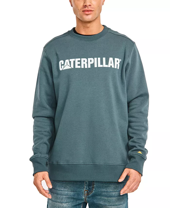 Мужской логотипный свитшот с круглым вырезом Cat, синий
Мужской логотипный свитшот с круглым вырезом Cat, синий