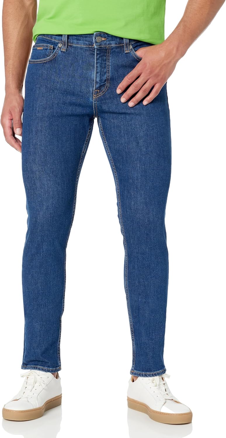 BOSS Мужские джинсы Delaware Slim Fit Stretch, Black Cloud
BOSS Мужские джинсы Delaware Slim Fit Stretch, Black Cloud