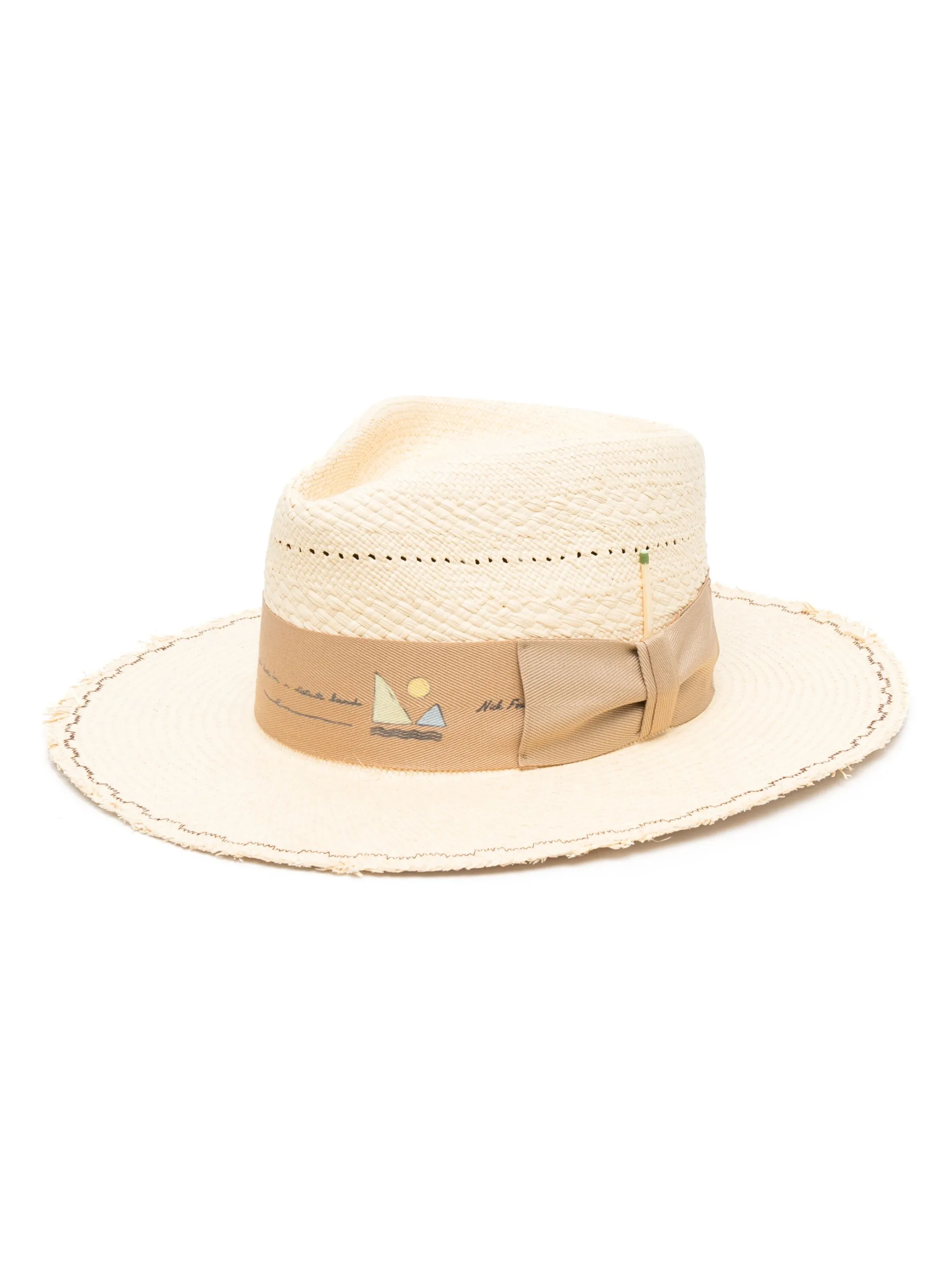 Соломенная шляпа Mehari с принтом Nick Fouquet, бежевый
Соломенная шляпа Mehari с принтом Nick Fouquet, бежевый