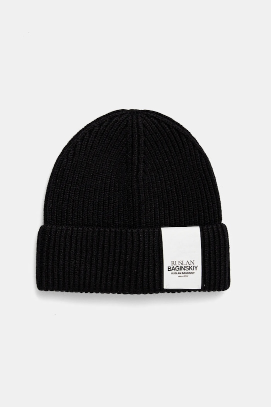 Шерстяная шапка Ruslan Baginskiy, черный
Шерстяная шапка Ruslan Baginskiy, черный