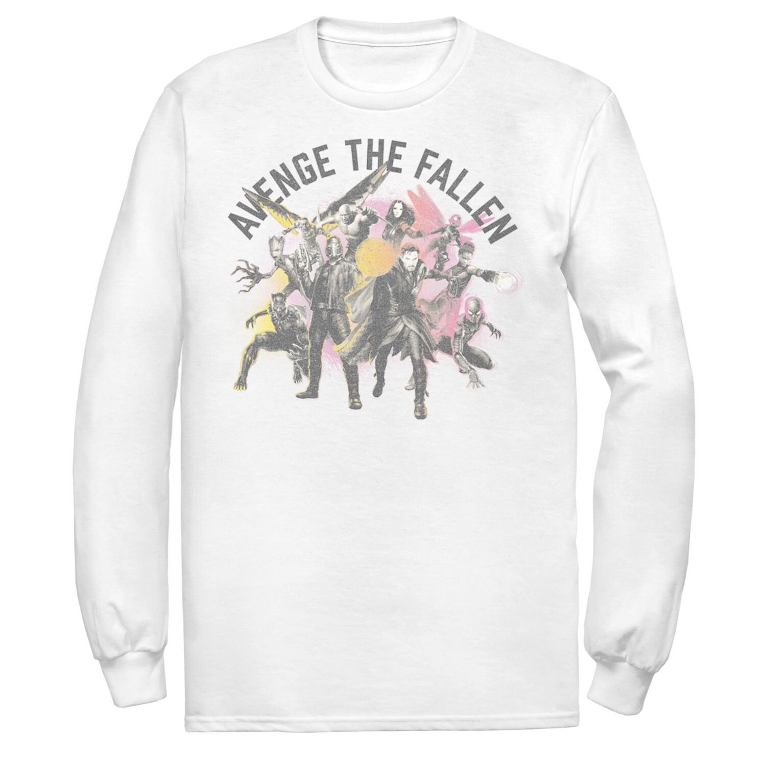 Мужская футболка с рисунком Marvel «Avenge The Fallen» Licensed Character
Мужская футболка с рисунком Marvel «Avenge The Fallen» Licensed Character