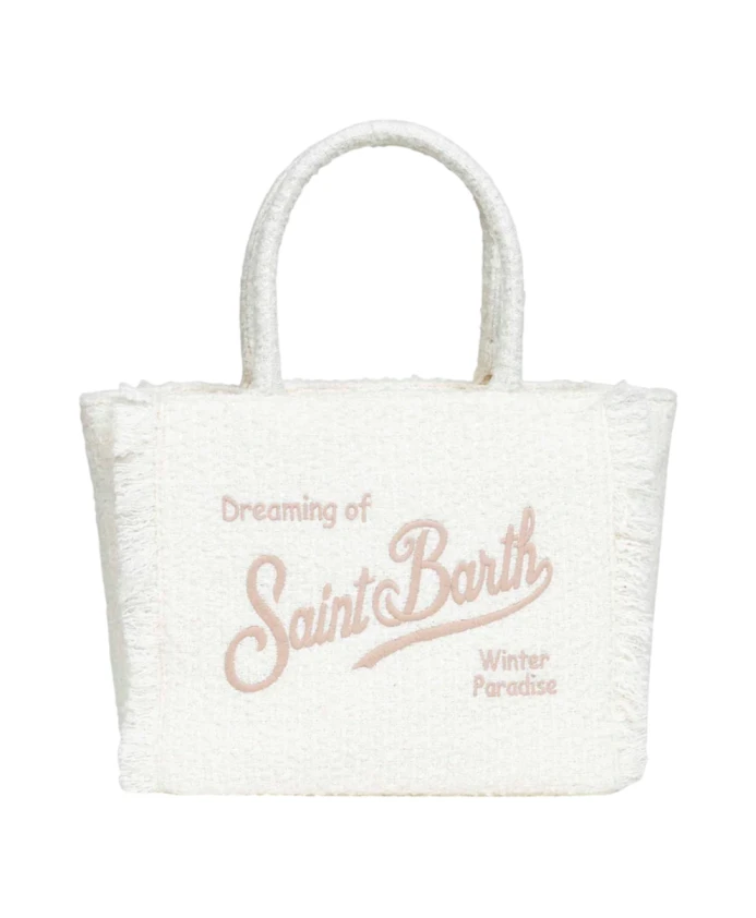 Твидовая сумка через плечо Vanity Mc2 Saint Barth, бежевый
Твидовая сумка через плечо Vanity Mc2 Saint Barth, бежевый