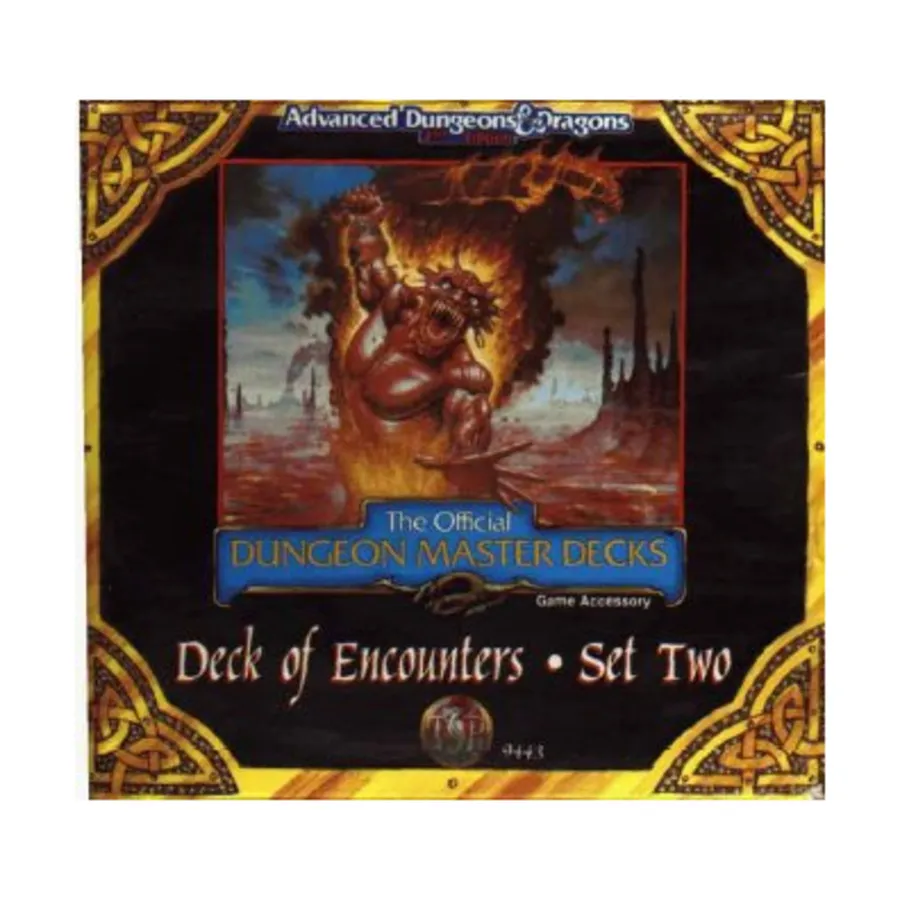 Бокс-сет Deck of Encounters - Set #2, Advanced Dungeons & Dragons (2nd Edition) - Dungeon Master's Books
Бокс-сет Deck of Encounters - Set #2, Advanced Dungeons & Dragons (2nd Edition) - Dungeon Master's Books