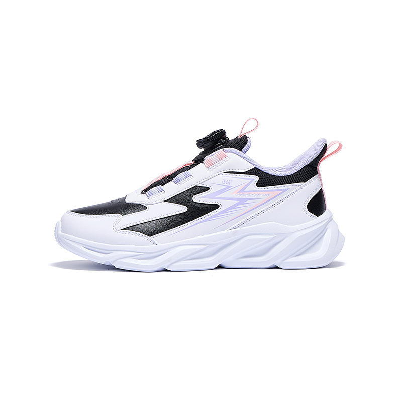 361°KIDS Детские кроссовки с противоскользящей подошвой, износостойкие, черные, белые, фиолетовые
361°KIDS Детские кроссовки с противоскользящей подошвой, износостойкие, черные, белые, фиолетовые