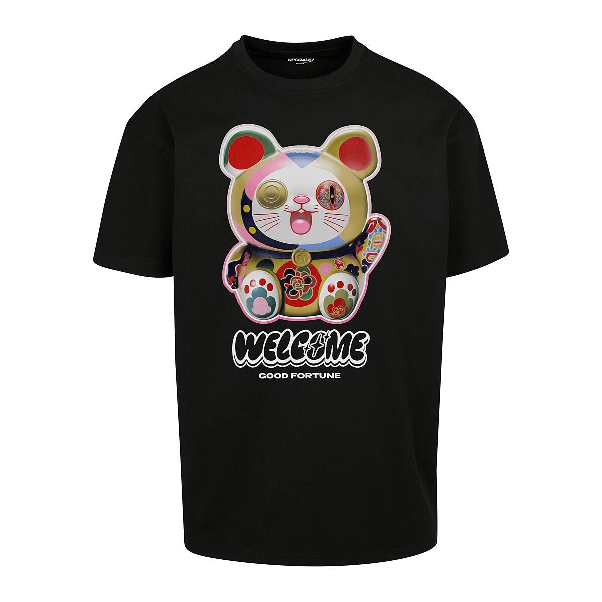 Футболка Welcome Cat Oversize T-Shirt Mister Tee, цвет Schwarz
Футболка Welcome Cat Oversize T-Shirt Mister Tee, цвет Schwarz