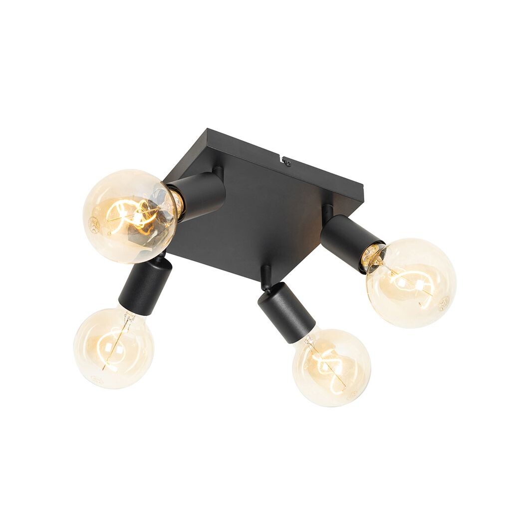 QAZQA — Modern Modern Spot I Spot Light I Потолочный точечный светильник I Потолочный точечный светильник I Spotlight I Лампа I Black Square 4-Light Spot Bar Light — Facil I Гостиная I Спальня — Steel Square, черный
QAZQA — Modern Modern Spot I Spot Light I Потолочный точечный светильник I Потолочный точечный светильник I Spotlight I Лампа I Black Square 4-Light Spot Bar Light — Facil I Гостиная I Спальня — Steel Square, черный