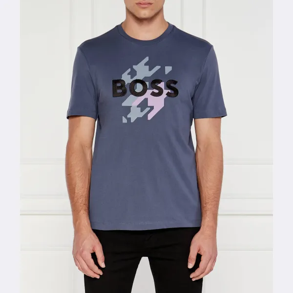 Футболка стандартного кроя Boss, синий
Футболка стандартного кроя Boss, синий