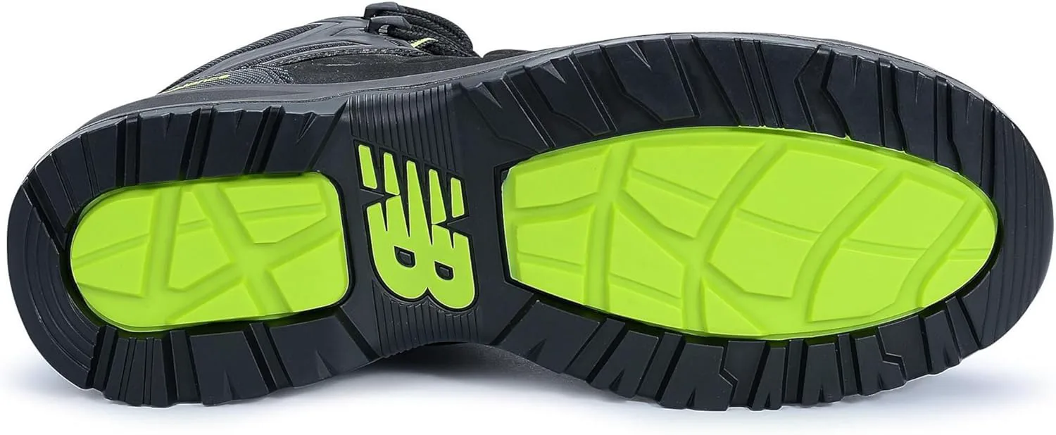 Мужские рабочие ботинки New Balance Calibre с композитным носком - EH, PR, противоскользящие кожаные защитные туфли для промышленности и строительства, черный
Мужские рабочие ботинки New Balance Calibre с композитным носком - EH, PR, противоскользящие кожаные защитные туфли для промышленности и строительства, черный