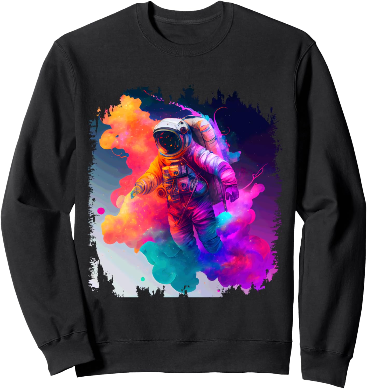 Яркая толстовка с изображением галактического космонавта Colorful Astronaut Space Art Galaxy Cosmos, черный
Яркая толстовка с изображением галактического космонавта Colorful Astronaut Space Art Galaxy Cosmos, черный