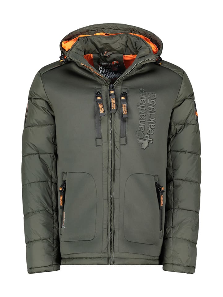 Canadian Peak Зимняя куртка "Beachweak" цвета хаки
Canadian Peak Зимняя куртка "Beachweak" цвета хаки