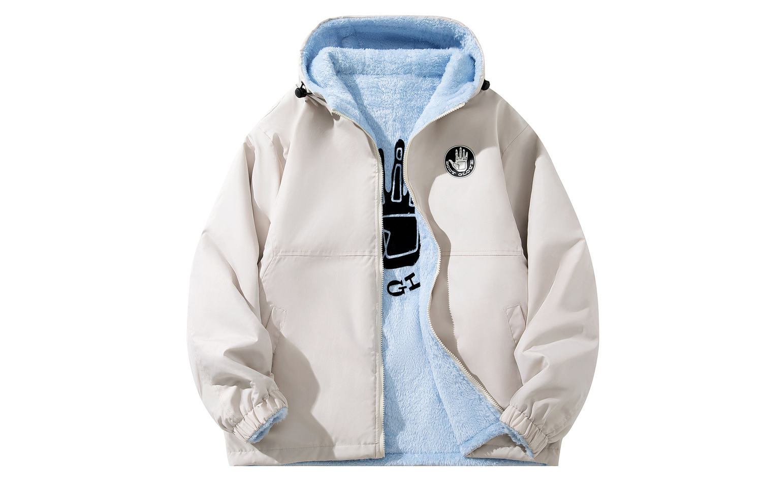 BODY GLOVE Куртка Unisex, Khaki (Fleece-Lined and Thickened)
BODY GLOVE Куртка Unisex, Khaki (Fleece-Lined and Thickened)