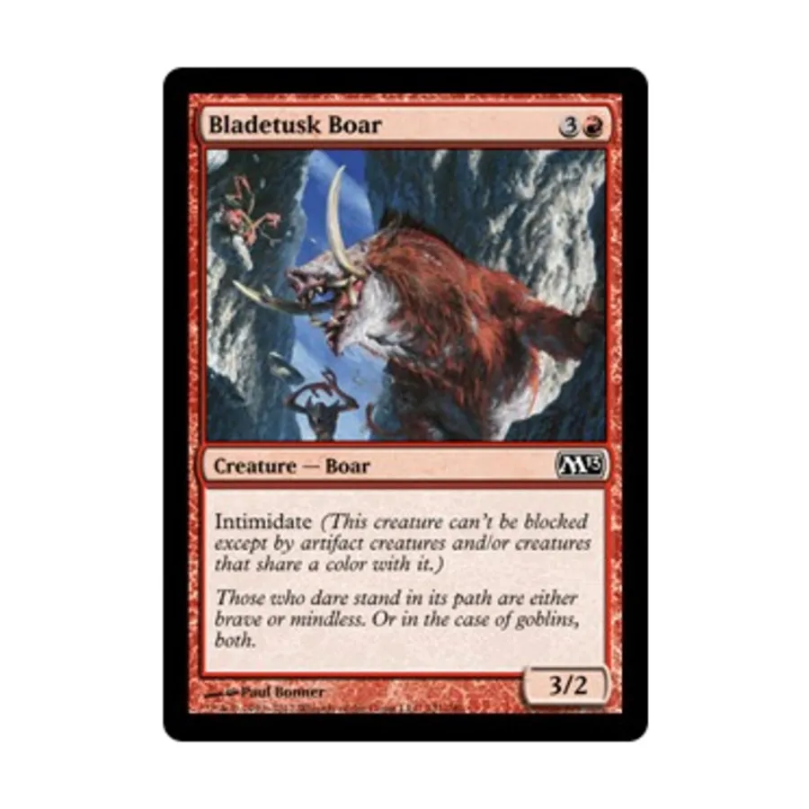 CCG Клинокбивной вепрь (клавиша C), MTG - Magic 2013
CCG Клинокбивной вепрь (клавиша C), MTG - Magic 2013