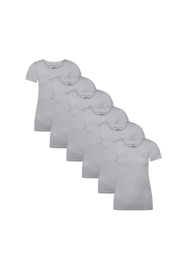 Футболка Кейт 6 шт. майка с круглым вырезом одинарный трикотаж Bamboo Basics, серый
Футболка Кейт 6 шт. майка с круглым вырезом одинарный трикотаж Bamboo Basics, серый