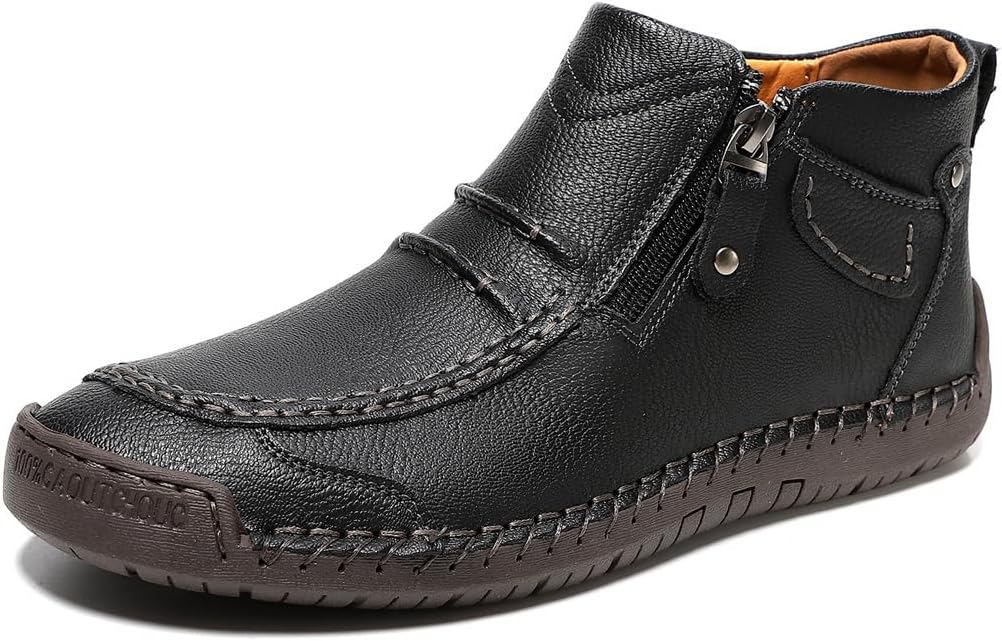 Кожаные ботинки SWZEC Ferano, черный
Кожаные ботинки SWZEC Ferano, черный